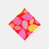 Herfstbladeren. Servet (Hoek)