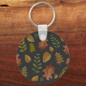 Herfstbladeren Sleutelhanger (Voorkant)