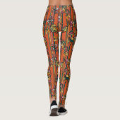 Herfstbladeren tekst leggings (Achterkant)