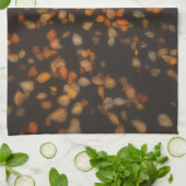 herfstbladeren theedoek (Gevouwen)