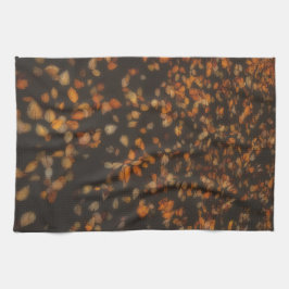 herfstbladeren theedoek