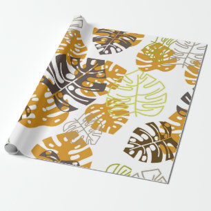 herfstbladeren verpakkingspapier cadeaupapier