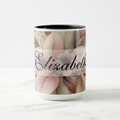 Herfstbladeren waterverf herfstkleuren mok (Midden)