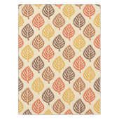 Herfstbladpatroon in herfstkleuren tafelkleed (Voorkant)