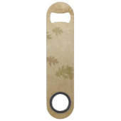 herfstbladthema speed flessenopener (Achterkant)