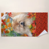 HERFSTBlijD Chow strandhanddoek Strandlaken (Voorkant)