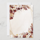 Herfstbloemen, Afstudeerder Pet, Afstuderen Kaart (Achterkant)