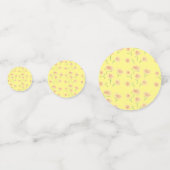 herfstbloemen confetti (Achterkanten)