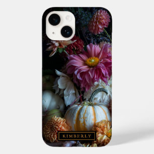 Herfstbloemen en pompoenen iPhone Hoesje