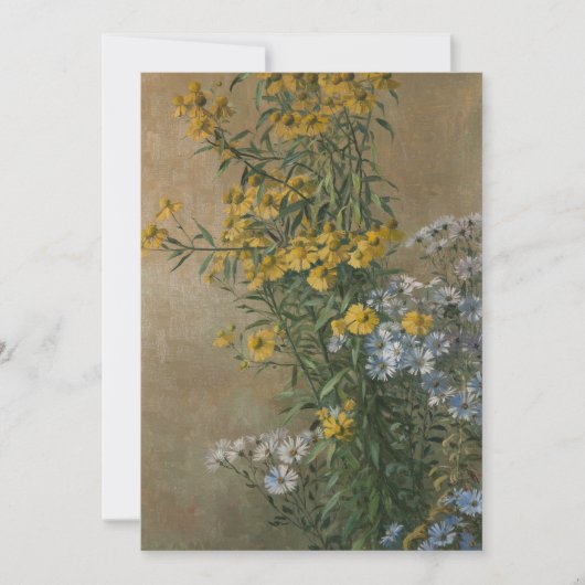 Herfstbloemen | Gunnar Gunnarsson Wennerberg (Voorkant)