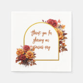 HERFSTBLOEMEN SERVET (Voorkant)