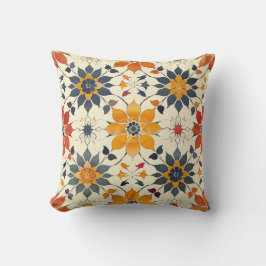 HerfstbloemenTegel Kussen