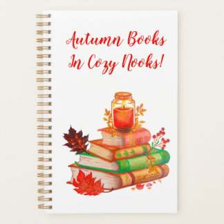 Herfstboeken Waterverf Illustratie Planner