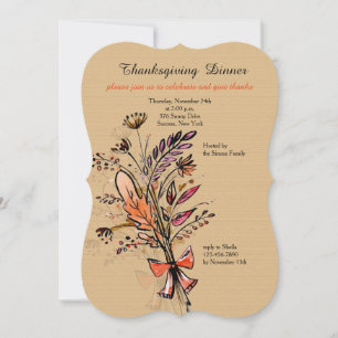 Herfstboeket Eén Uitnodiging