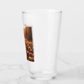 Herfstbomen/veld met mama's glas (Links)
