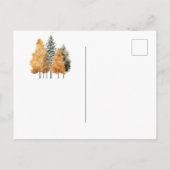 herfstbomen verplaatsen nieuw adres post Kaart (Achterkant)