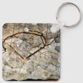 Herfstboom in beweging van Egon Schiele Sleutelhanger (Achterkant)