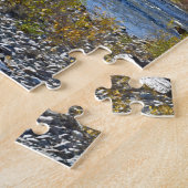 Herfstbos en rivierplaats legpuzzel (Zijkant)
