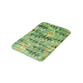 Herfstbos: Naadloze natuurlijke schoonheid Badmat (Gekanteld)