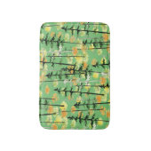 Herfstbos: Naadloze natuurlijke schoonheid Badmat (Voorkant Verticaal)