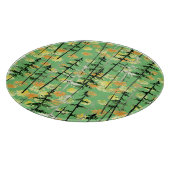 Herfstbos: Naadloze natuurlijke schoonheid Snijplank (Hoek)