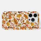 Herfstbos op gebroken wit Case-Mate iPhone case (Achterkant (horizontaal))