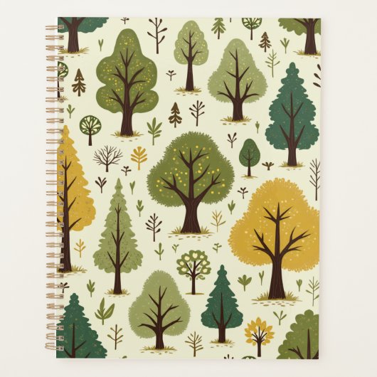 herfstbos planner (Voorkant)