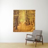 Herfstboslandschap Wandkleed (In situ)