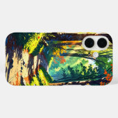 herfstboslicht Case-Mate iPhone case (Achterkant (horizontaal))
