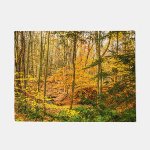 Herfstbossen natuur deurmat