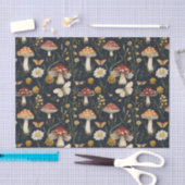 Herfstchampignons en bloemen Herfst Decoupage Tissuepapier (Craft)
