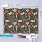 Herfstchampignons en bloemen Herfst Decoupage Tissuepapier (Craft)