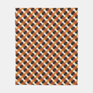 Herfstcirkel Tessellatie Fleece Deken