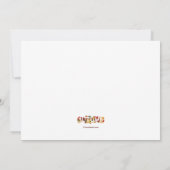 Herfstcocktails en diner kaart (Achterkant)