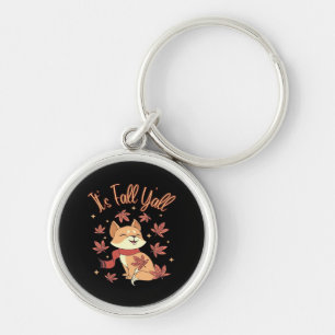 Herfstcollectie Het is herfst jongens Herfst Sleutelhanger