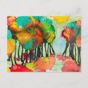 Herfstdag Uitnodiging Herfst in liefde Trouwuitnod Briefkaart