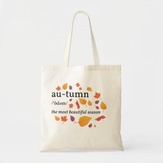 herfstdefinitie tote bag