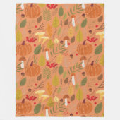 Herfstdekens Fleece Deken (Voorkant)