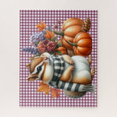 Herfstdieren puzzel (Verticaal)