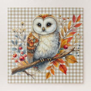 Herfstdieren puzzel