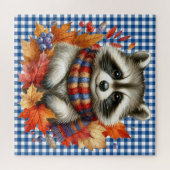 Herfstdieren puzzel (Horizontaal)