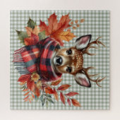 Herfstdieren puzzel (Horizontaal)