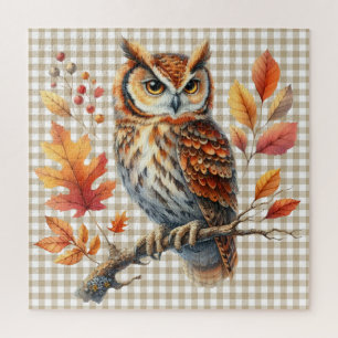 Herfstdieren puzzel
