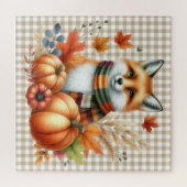 Herfstdieren puzzel (Horizontaal)