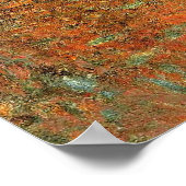 Herfsteffect bij Argenteuil van Monet, Poster (Hoek)