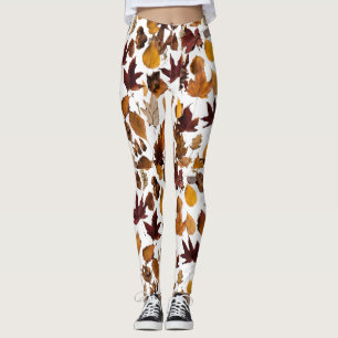 Herfsten bladeren leggings