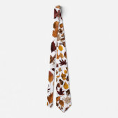 Herfsten bladeren stropdas (Achterkant)