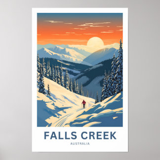 Herfsten Creek Australië Reisprint Poster