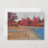 Herfsten Dun. Magnetische Kaart (Voorkant)