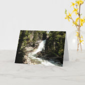 Herfsten in het Glacier National Park Kaart (Gele Bloem)